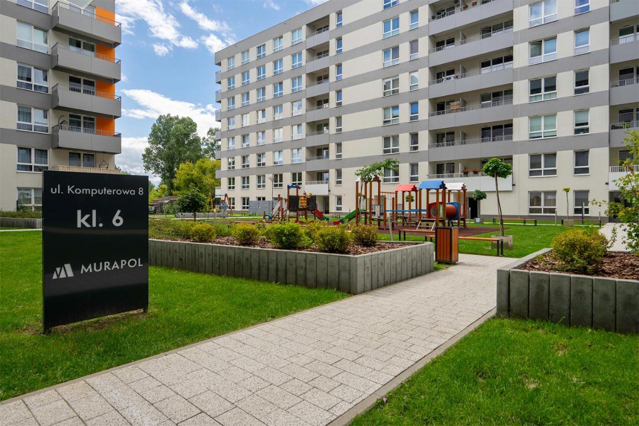 ורשה Lotnisko Chopina Modern Apartment מראה חיצוני תמונה